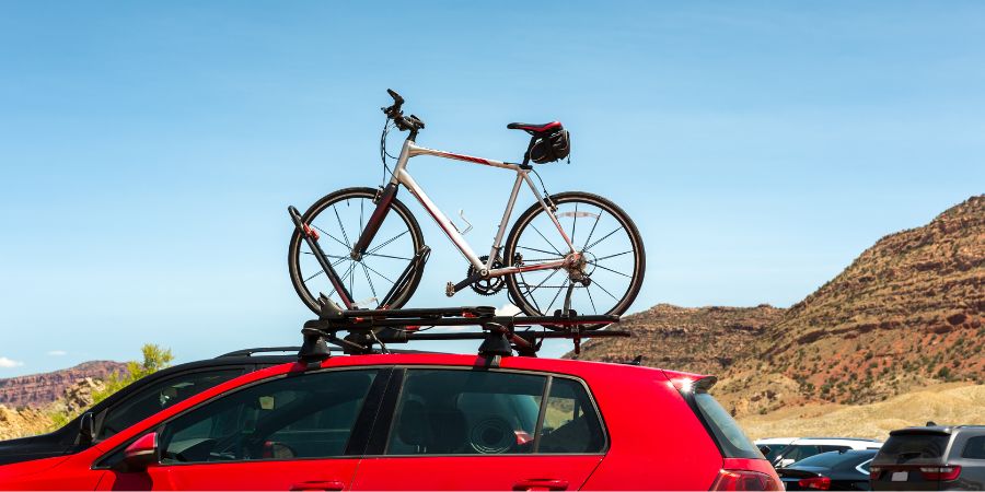 Tranporte de equipos en baca